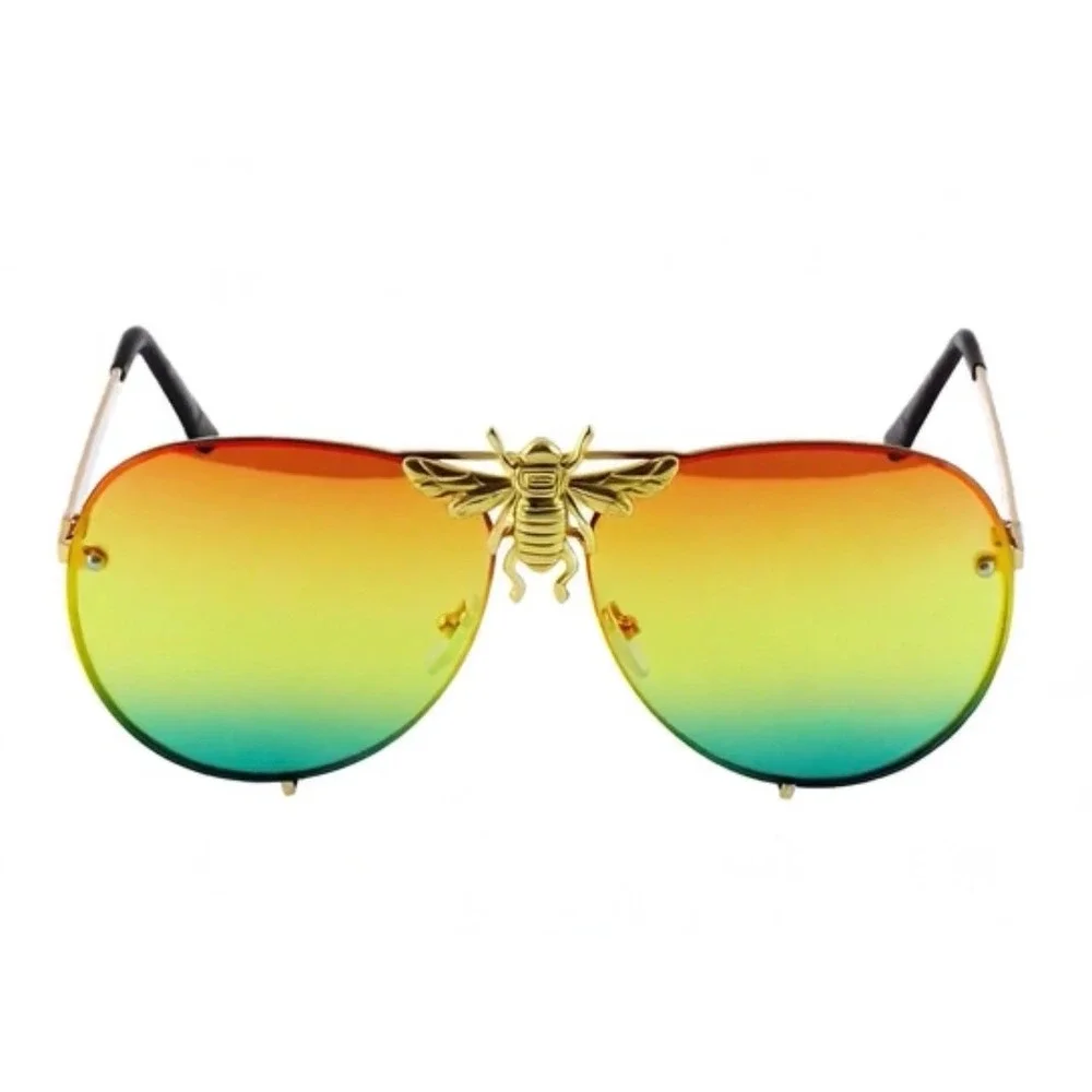 Men‎ Sunglasses Festival Fashion Round Retro Vintage Shades Music Party Glasses